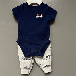 Carter's Navy Blue Baby Onesie